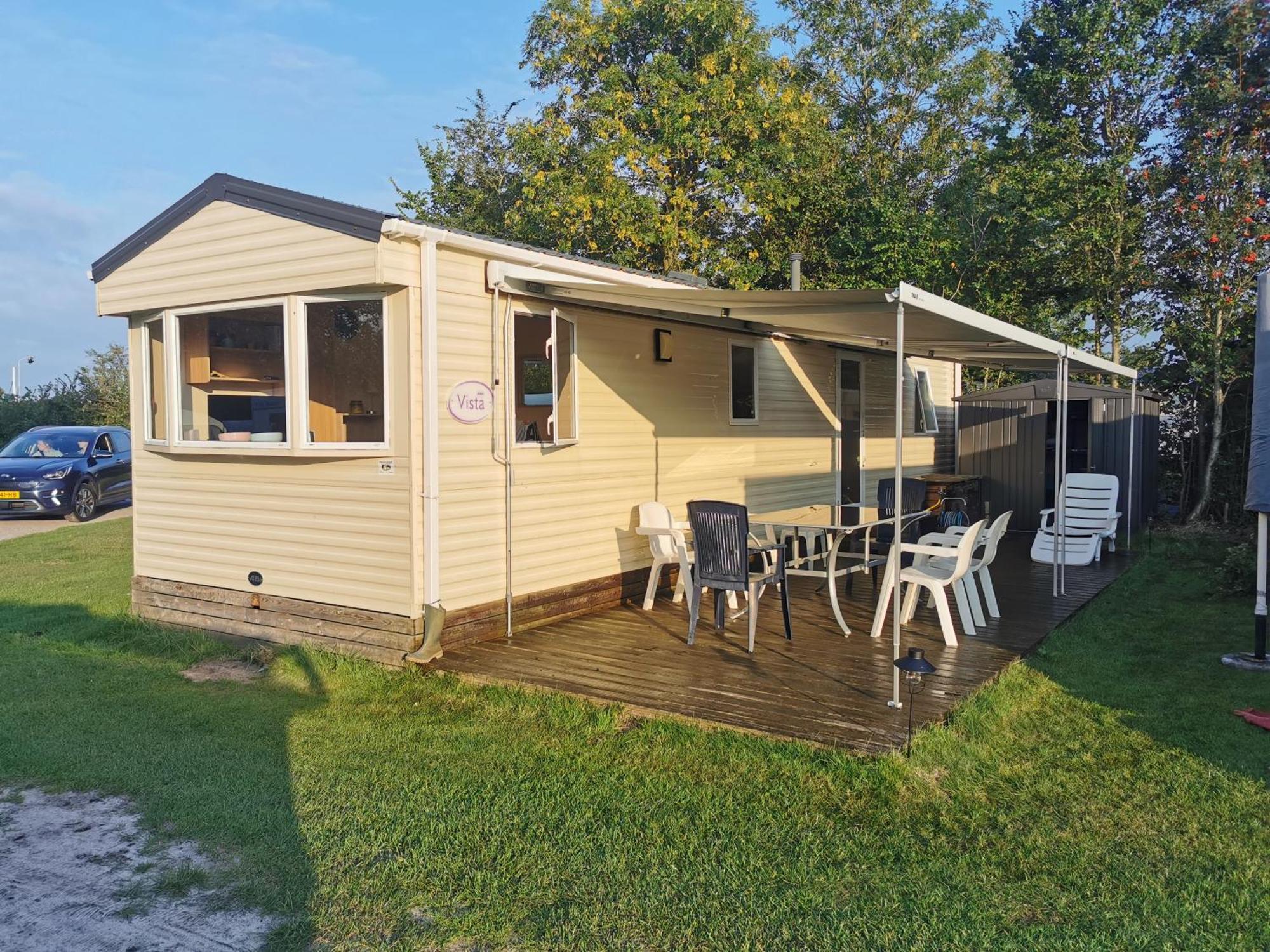Stacaravan Op 5 Sterren Vakantiepark De Kuilart Friesland Aan Het Meer Met Zwembad 5P 237 Koudum Quarto foto